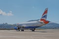 British Airways at the Corfu International Airport Ioannis Kapodistrias