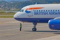 British Airways at the Corfu International Airport Ioannis Kapodistrias