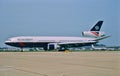 British Airways McDonnell Douglas DC-10-30 G-NIUK taxiing for takeoff
