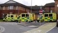 British Ambulances Royalty Free Stock Photo