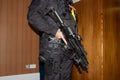 British Armed Police Officer