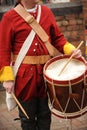 British Army Drummer Royalty Free Stock Photo