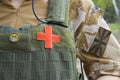 British army medic Royalty Free Stock Photo