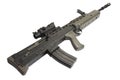 British assault rifle L85A1 Royalty Free Stock Photo