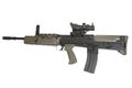 British assault rifle L85 Royalty Free Stock Photo