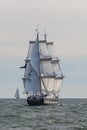 British brig TS Royalist under sail Royalty Free Stock Photo