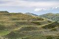 British Camp hill fort,view north of Malvern Hills,Herefordshire,England,United Kingdom Royalty Free Stock Photo