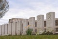 British Cemetery flanders fields great world war Royalty Free Stock Photo