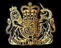 British Coat Of Arms Royalty Free Stock Photo