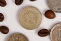 British coin. One pound. Royalty Free Stock Photo