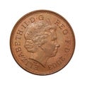 British coin 2 pence 2003