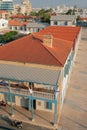 British colonial buildings of 1881. Larnaca, Cyprus