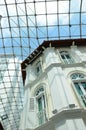 British Colonial House with Semi Circle Fringe Windows