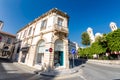 British colonial style houses in the old centre of Limassol. Cyprus