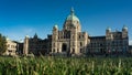 British Columbia Parliament building Vancouver Island Royalty Free Stock Photo
