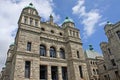 British Columbia Parliament Building Royalty Free Stock Photo