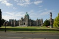 British Columbia Parliament Buildings, Victoria, Canada Royalty Free Stock Photo