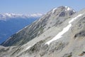 British Columbia's Coastal mountain ranges Royalty Free Stock Photo