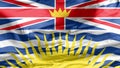 British Columbia Waving Flag