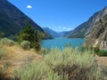 Seaton Lake in the Coast Mountains near Lillooet, British Columbia, Canada