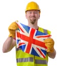 British construction Royalty Free Stock Photo