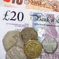 British Currency Royalty Free Stock Photo