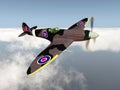 British fighter aircraft of World War II Royalty Free Stock Photo