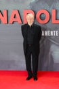 British film director, Sir Ridley Scott, attended the premiere of the film Napoleon in Madrid Spain