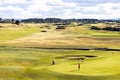 British Golf Course Royalty Free Stock Photo