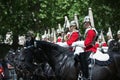 The British Household Cavalry Royalty Free Stock Photo