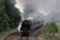 British India Line steam train on test run.