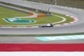Lewis Hamilton enters turn 1 at Malaysian F1 GP