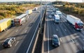 British motorway Royalty Free Stock Photo
