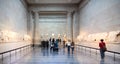 British museum exhibition hall. Ancient Greek collection of Pantheon