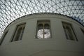 British Museum lobby design glass roof natural lighting