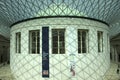 British Museum lobby design glass roof natural lighting