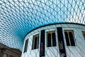 British Museum inside interior. London