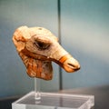 BRITISH MUSEUM - Parts of goose-headed and camel-headed pottery vessels, 5th-4thcentury BC, Turkey