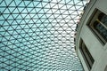 The British Museum - rotunda in atrium Royalty Free Stock Photo