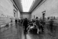 The British Museum - Timelaps in The Duveen Gallery Royalty Free Stock Photo