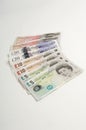 British Paper Currency Royalty Free Stock Photo