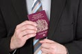 British passport Royalty Free Stock Photo