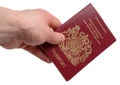 British passport Royalty Free Stock Photo