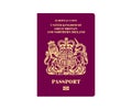 British Passport Illustration