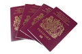 British Passports Royalty Free Stock Photo