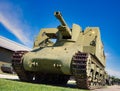 Sexton a self-propelled artillery vehicle of the Second World War. Royalty Free Stock Photo