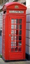British Phone Booth Royalty Free Stock Photo