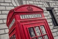 British Phone Booth in London, United Kingdom