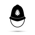 British police helmet icon