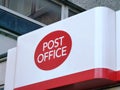 Post office sign logo UK